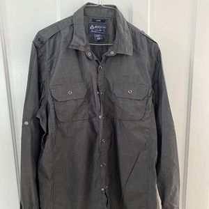 American rag long sleeve button down